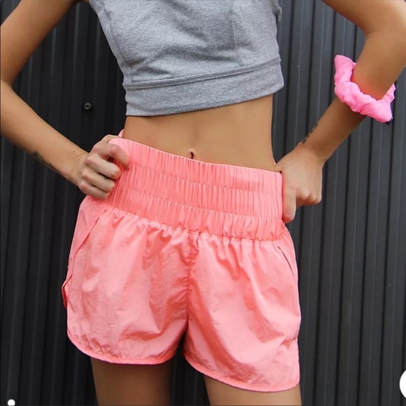 Free people way home shorts papaya punch - Picture 4 of 5